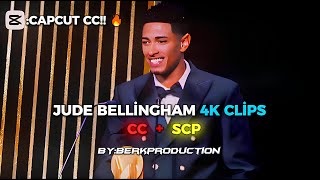 Jude Bellingham 4KCC SCP  BERK EDİTS [upl. by Anayhd574]