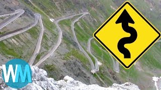 Top 10 Most Dangerous Roads In the World [upl. by Griffie]