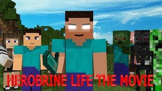 Herobrine Life Full Animation  Minecraft Animation Movie [upl. by Yllehs]