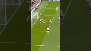 Chiesa with an acrobatic assist for Jota’s equaliser vs West Ham [upl. by Evangelina976]