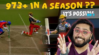 🚀 Cricket 24  Can I Break Virat Kohlis 973 Runs Record in IPL 2024  EP 3 [upl. by Roxane5]