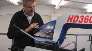 Tracking Bandsaw Blades on HD Bandsaw range [upl. by Eleaffar118]