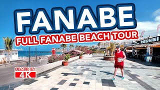 TENERIFE  A full tour of Fanabe Beach in Costa Adeje Tenerife [upl. by Hurlbut]