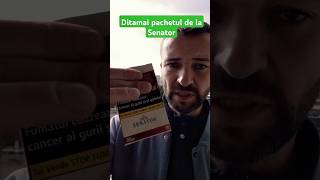 Ditamai pachetul de cigarillos De la Senator Red Filter [upl. by Aunson]