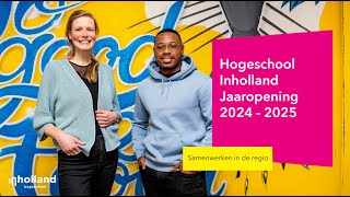 Jaaropening 20242025  Hogeschool Inholland [upl. by Atilegna]