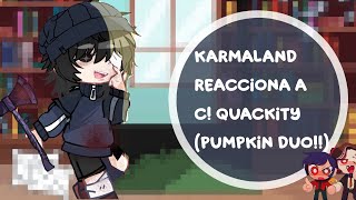 parte dos de karmaland reacciona a c quackity muchas gracias por su apoyo 🗣️💗 [upl. by Ainesy703]