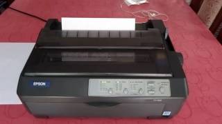 Impresora Matricial Epson Fx890 Pfacturacion Guias Reporte [upl. by Hsirap279]