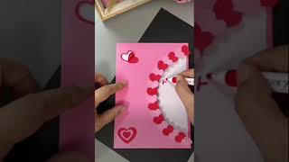 DIY Greeting Card cards greetingcard youtubeshorts shortvideo viralvideo viralshort fyp [upl. by Suvart]