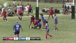 2024 QMC Boys U18  Kangaroos v Meanjin River Murris [upl. by Yv]