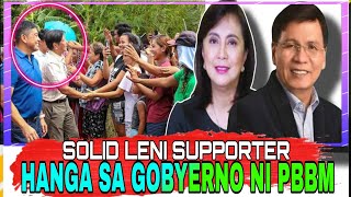 SOLID LENI SUPPORTER NAGSALITA NA HANGA SA GOBYERNO NI PBBM [upl. by Asemaj649]