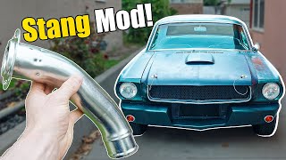 Classic Mustang Mod Stop Gas Spillage and Pump Gas Hands Free [upl. by Tynan]