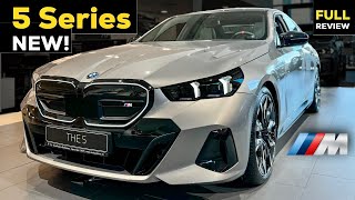 2024 BMW 5 Series G60 M Sport ALL NEW PREMIERE FULL InDepth Review Exterior Interior Infotainment [upl. by Llenal]