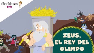 Zeus el rey del Olimpo  Mitología para niños  Shackleton Kids [upl. by Jump]