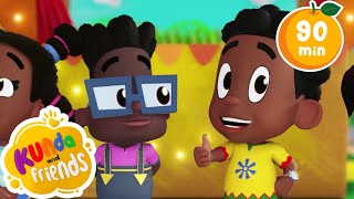 Ubuntu Song  More Fun Nursery Rhymes  Songs For Kids  Kids Cartoons  Kunda amp Friends [upl. by Codding]