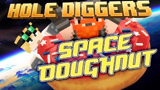 Minecraft  Giant Space Doughnut  Hole Diggers 34 [upl. by Kenna]