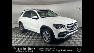 2022 MercedesBenz GLE GLE 350 Duluth Lawrenceville Cumming Johns Creek Atlanta GA [upl. by Sykleb]