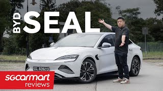 BYD Seal Dynamic 614kWh  Sgcarmart Reviews [upl. by Lamoureux57]