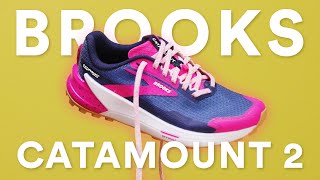 Is the Brooks Catamount 2 a Super Shoe for the Trail  FULL REVIEW  Runners World [upl. by Legna81]