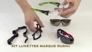 Kit lunettes masque RUSH Bollé Safety [upl. by Iow]