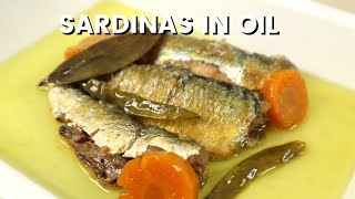 Sardinas in Olive Oil  Homemade Sardines  No Need to Buy Spanish Style Sardines [upl. by Claman1]