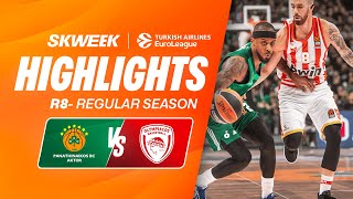 UN DERBY GREC DE FOLIE  🤯🥵 Panathinaïkos vs Olympiacos  Résumé EuroLeague J8 [upl. by Christmas476]