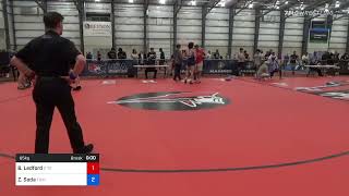 65 Kg Round Of 128  Braden Ledford O Town Wrestling Club Vs Zachary Soda Edinboro Regional Trai [upl. by Akeemahs425]