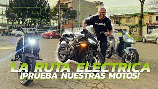 De 0 a 100km en 5 SEG 😱  LA RUTA ELÉCTRICA PRUEBA NUESTRAS MOTOS ⚡️  IOZ  IOR  IODC [upl. by Dimitris]