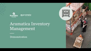 Acumatica Inventory Management Demonstration [upl. by Buttaro]