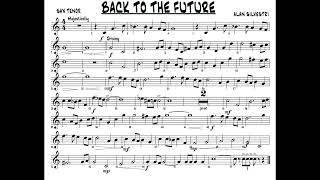 Back to the Future PARTITURA SAX TENOR SHEET MUSIC TENOR SAX [upl. by Itraa]