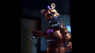 Nightmare Fredbear FNAF Voice Line Animated [upl. by Silado]