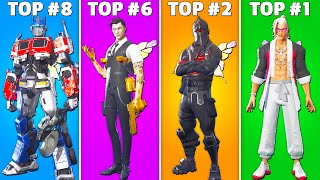 Top 25 Best TIER 100 Skins in Fortnite Midas Kado Thorne Optimus Prime [upl. by Gerda690]