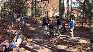 C team Rope Bridge Assabet Fall 24 [upl. by Buckden]