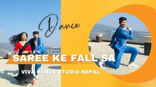 Saree Ke Fall Sa Ft Sankoch amp Alisha  Viva Dance Studio Nepal [upl. by Treve756]