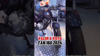 VALOR ATUALIZADO DA FAN 160 MODELO 2024 LANÇAMENTO HONDAfan160 TITAN160 honda motos [upl. by Thea391]