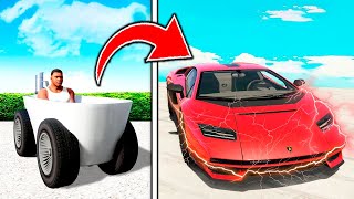 Mejorando COCHES a SUPER COCHES en GTA 5 [upl. by Maybelle]