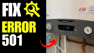 Ariston boiler error 501  How To Fix [upl. by Letsyrc]