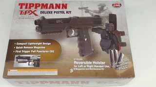 Tippmann TiPX Deluxe Pistol Kit Unboxing and Features [upl. by Appolonia]