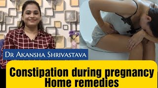 Constipation during pregnancyTry this home remedies  Hindi [upl. by Cirdahc]