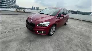 Nov 2015 BMW 216D Gran Tourer LED Nav 7Seater [upl. by Htebazila]