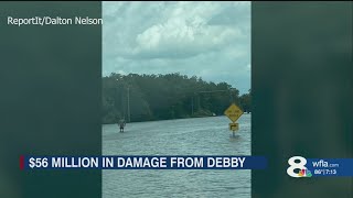 Manatee County reports 56 million in damage from Debby [upl. by Dorcas]