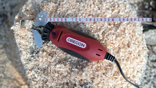 The Oregon 12V Chainsaw Sharpener [upl. by Odranreb]