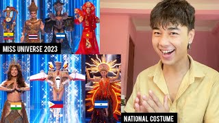 Miss Universe 2023  National Costume Show  REACTION [upl. by Weisler]