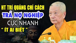 HT TRÍ QUẢNG chỉ cách trả nợ NGHIỆP cực nhanh rất ít người biết nên nghe 1 lần [upl. by Mahalia264]