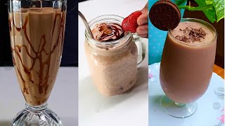 How to Make Strawberry Dates Smoothie and OREO Milkshake Recipe week 1 Recipes  ASMR Cooking [upl. by Davidoff]