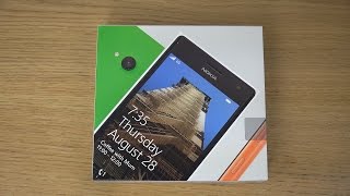 Nokia Lumia 735  Unboxing 4K [upl. by Navaj]