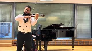 🔵Salzburg Mozarteum universityAmin Ghafari plays Sarasatezigunerwisen Theme [upl. by Panaggio674]