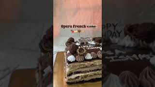 opera french cake cake cakes [upl. by Aihsitan]