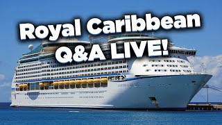 Royal Caribbean QampA LIVE [upl. by Adrell]