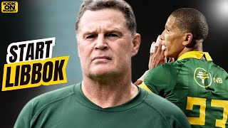 IS STARTING LIBBOK vs ENGLAND A RISK  Springboks team vs England [upl. by Anec]