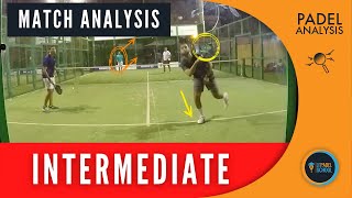 Padel Match Analysis  Intermediate [upl. by Gill389]